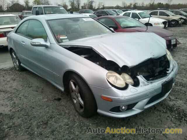 2006 MERCEDES-BENZ CLK500, WDBTJ75J56F170170