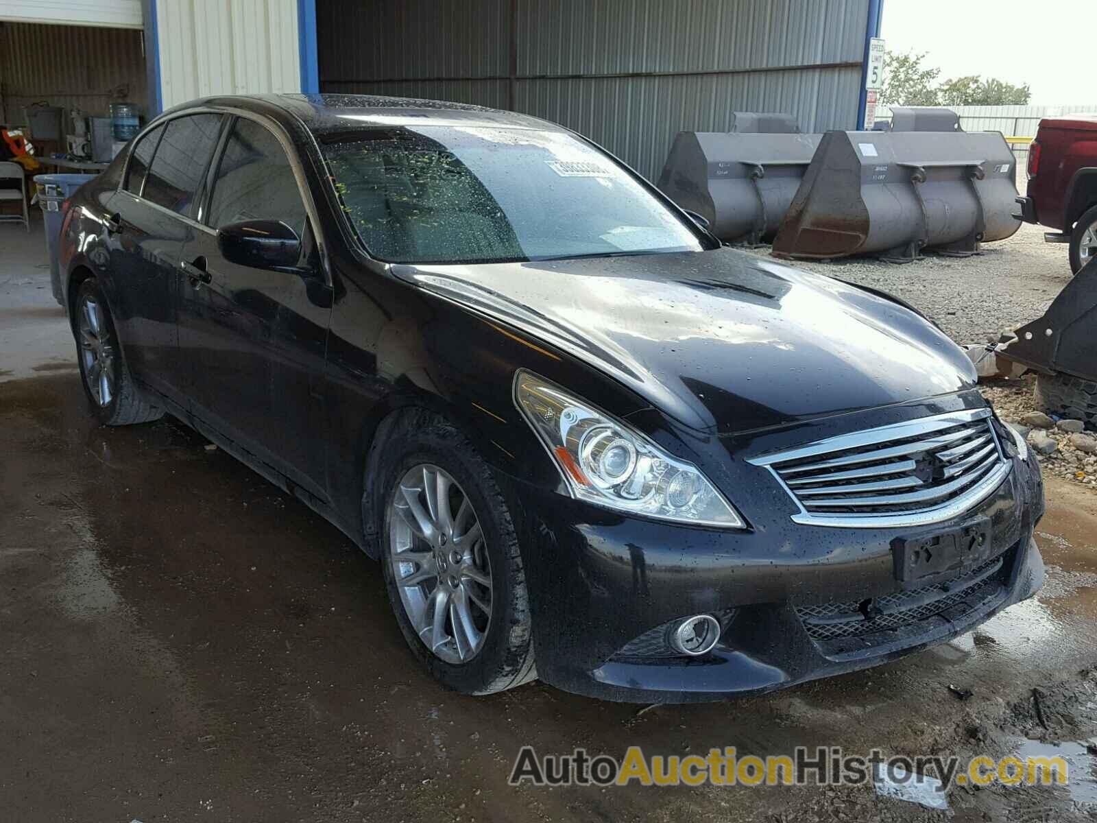 2011 INFINITI G37 BASE, JN1CV6AP1BM501751