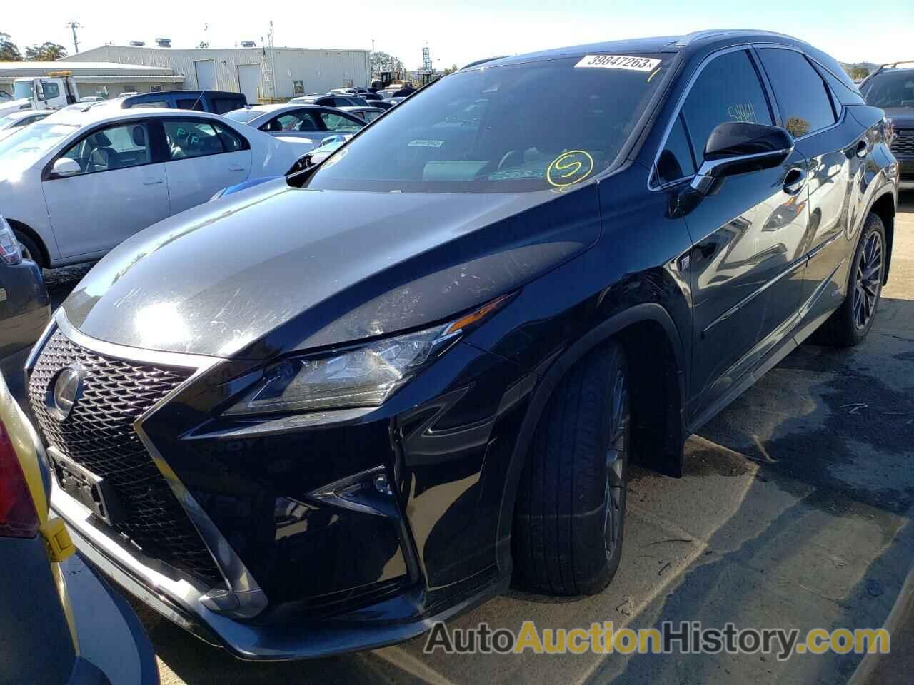 2019 LEXUS RX450 450H BASE, 2T2BGMCA1KC039071