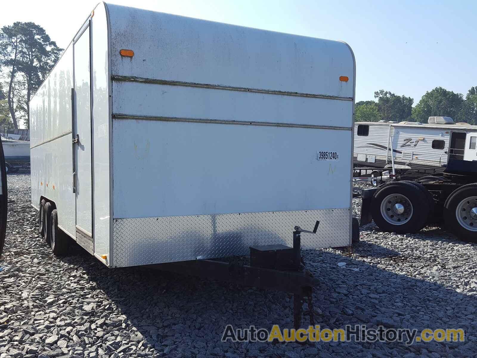 2007 CARGO TRAILER, 4ZBEN32427F012062