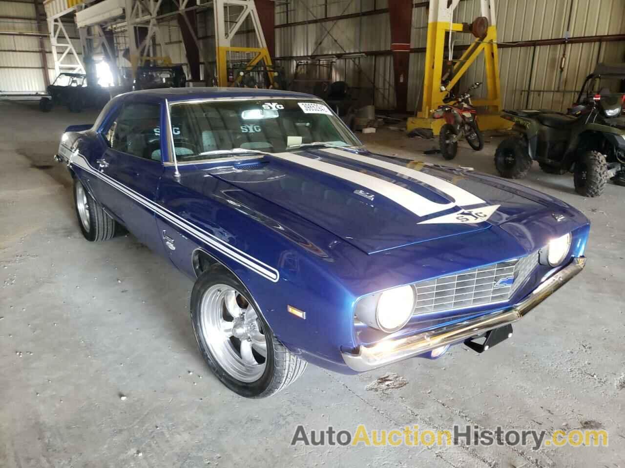 1969 CHEVROLET CAMARO, 124379L507700