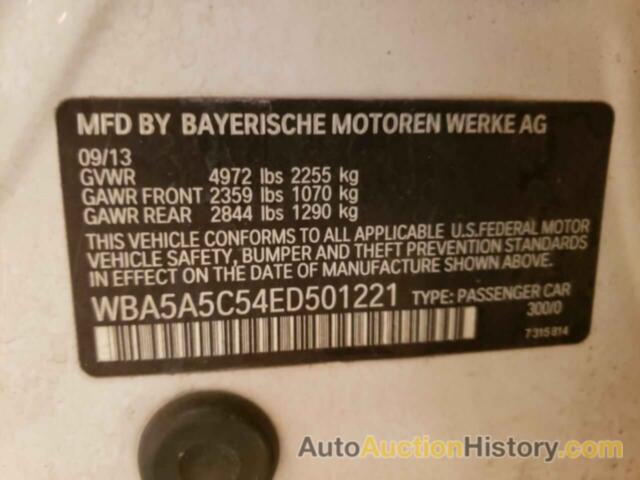 BMW 5 SERIES I, WBA5A5C54ED501221