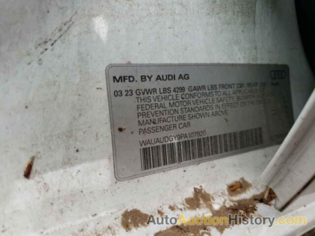 AUDI A3 PREMIUM, WAUAUDGY9PA107920