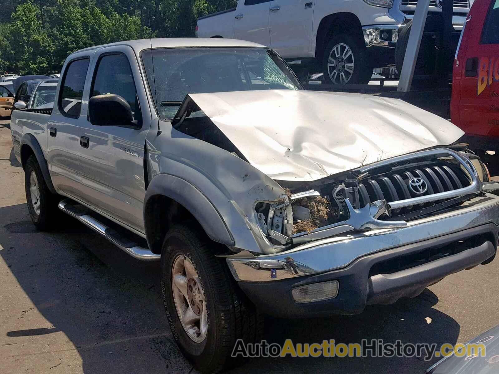 2004 TOYOTA TACOMA DOUBLE CAB PRERUNNER, 5TEGN92N64Z354463