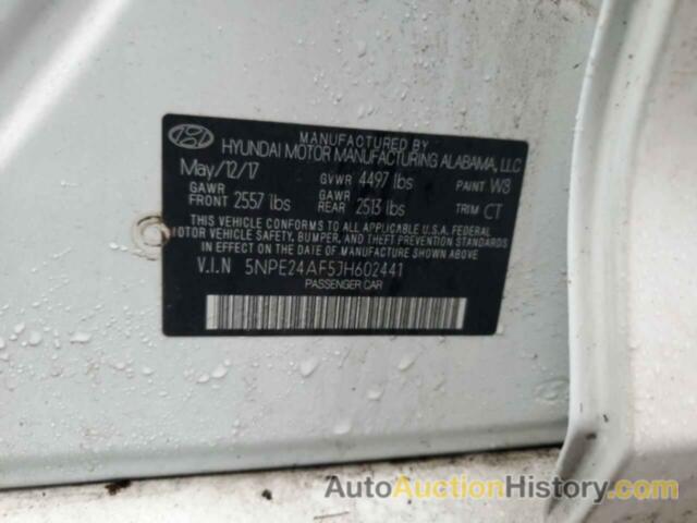 HYUNDAI SONATA SE, 5NPE24AF5JH602441