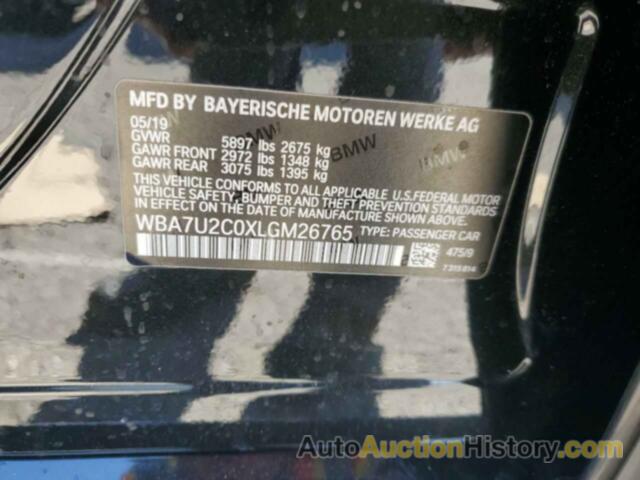 BMW 7 SERIES XI, WBA7U2C0XLGM26765