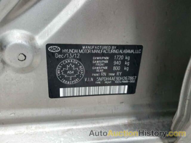 HYUNDAI ELANTRA GLS, 5NPDH4AE9DH267867