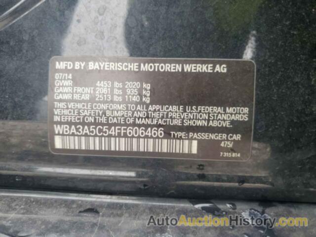 BMW 3 SERIES I, WBA3A5C54FF606466