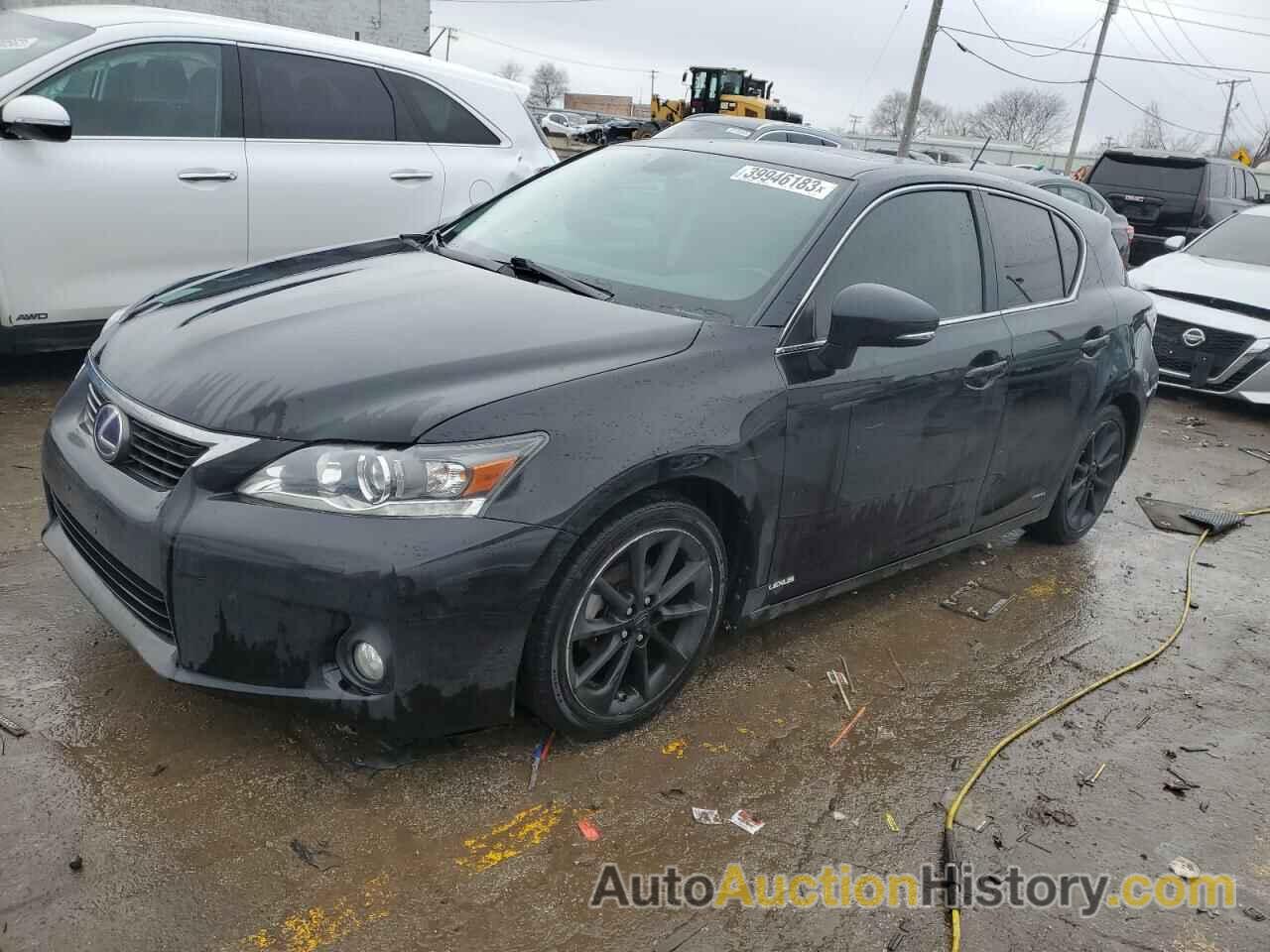 2012 LEXUS CT 200 200, JTHKD5BH1C2112360