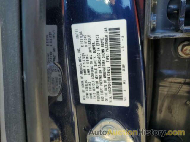 HONDA ACCORD LX, 1HGCP2F36BA138632