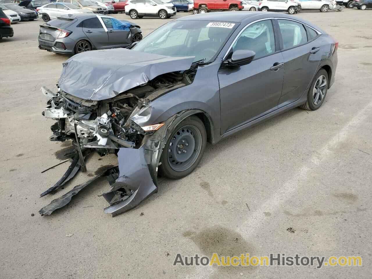 2021 HONDA CIVIC LX, 2HGFC2F6XMH519715