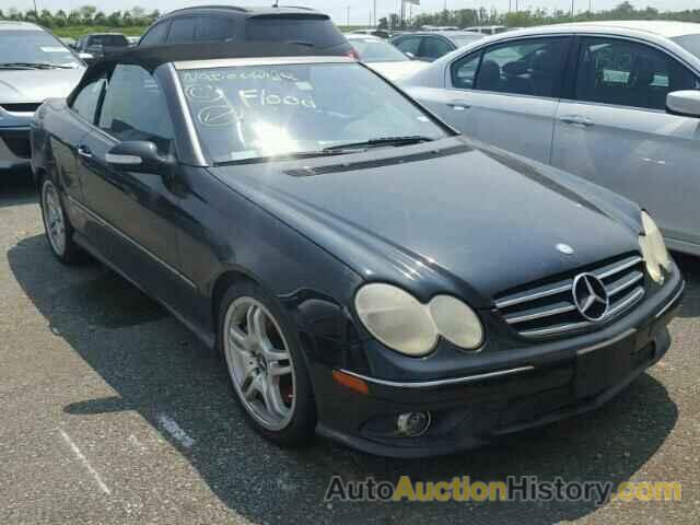 2008 MERCEDES-BENZ CLK 550, WDBTK72F18T098806