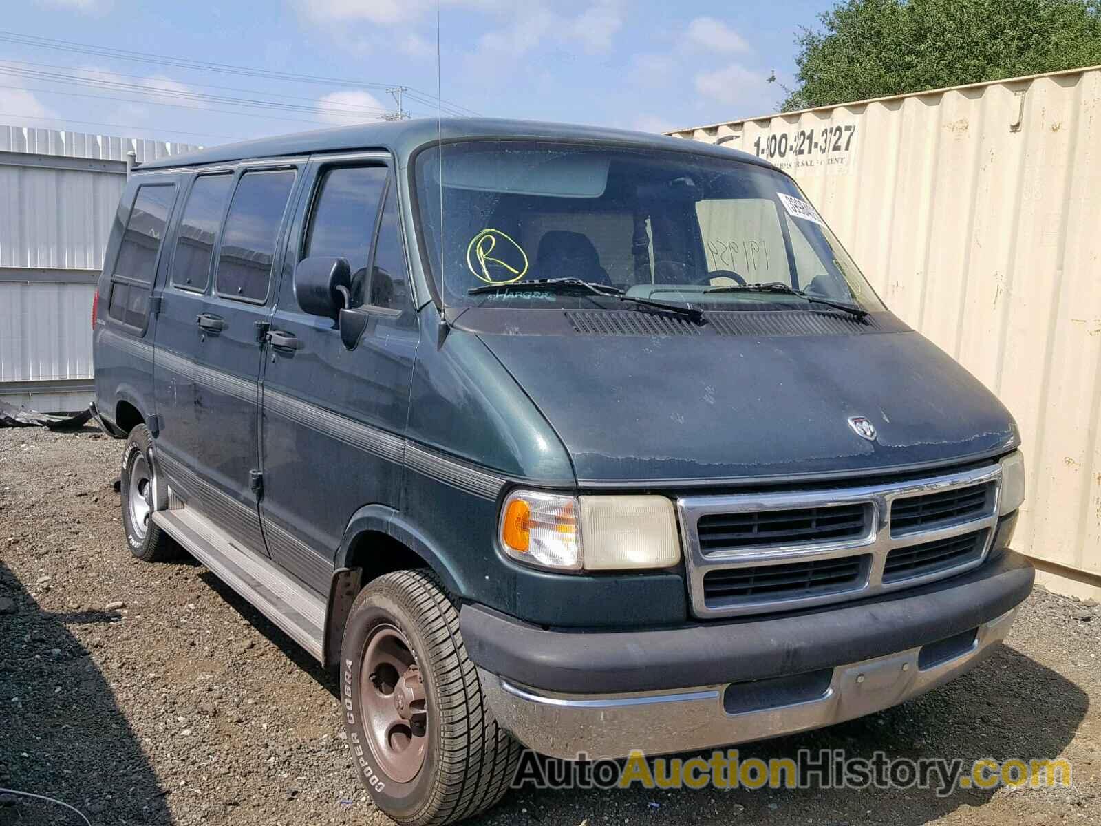 1997 DODGE RAM VAN B2500, 2B6HB21XXVK576483