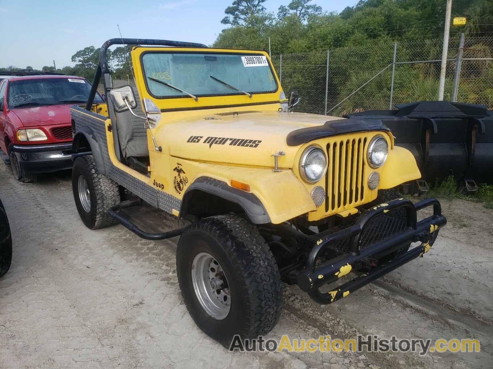 1983 JEEP CJ CJ7, 1JCCM87E7DT011419