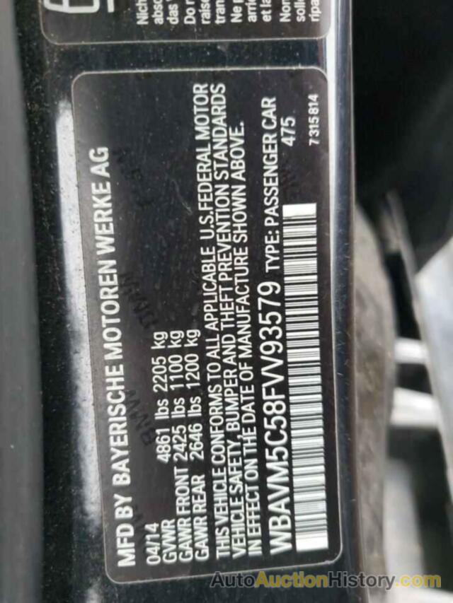 BMW X1 XDRIVE35I, WBAVM5C58FVV93579