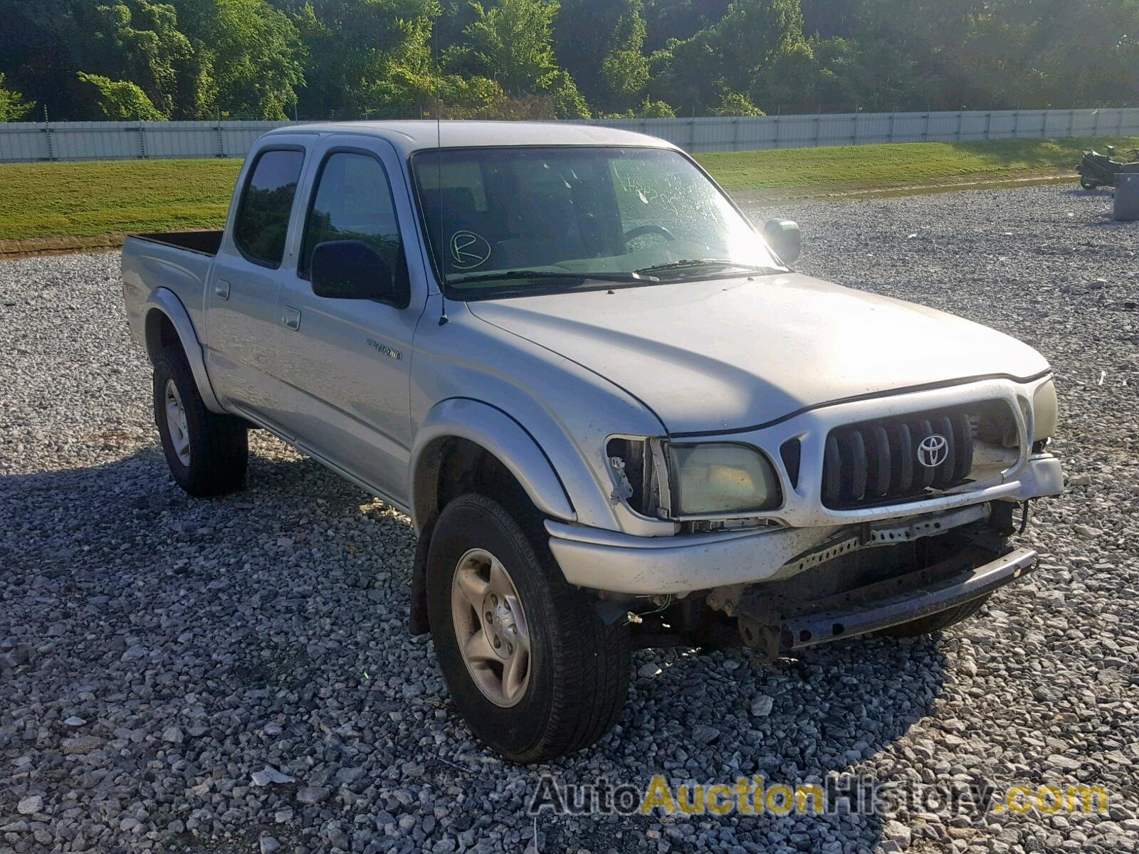 2004 TOYOTA TACOMA DOUBLE CAB PRERUNNER, 5TEGN92N24Z308760