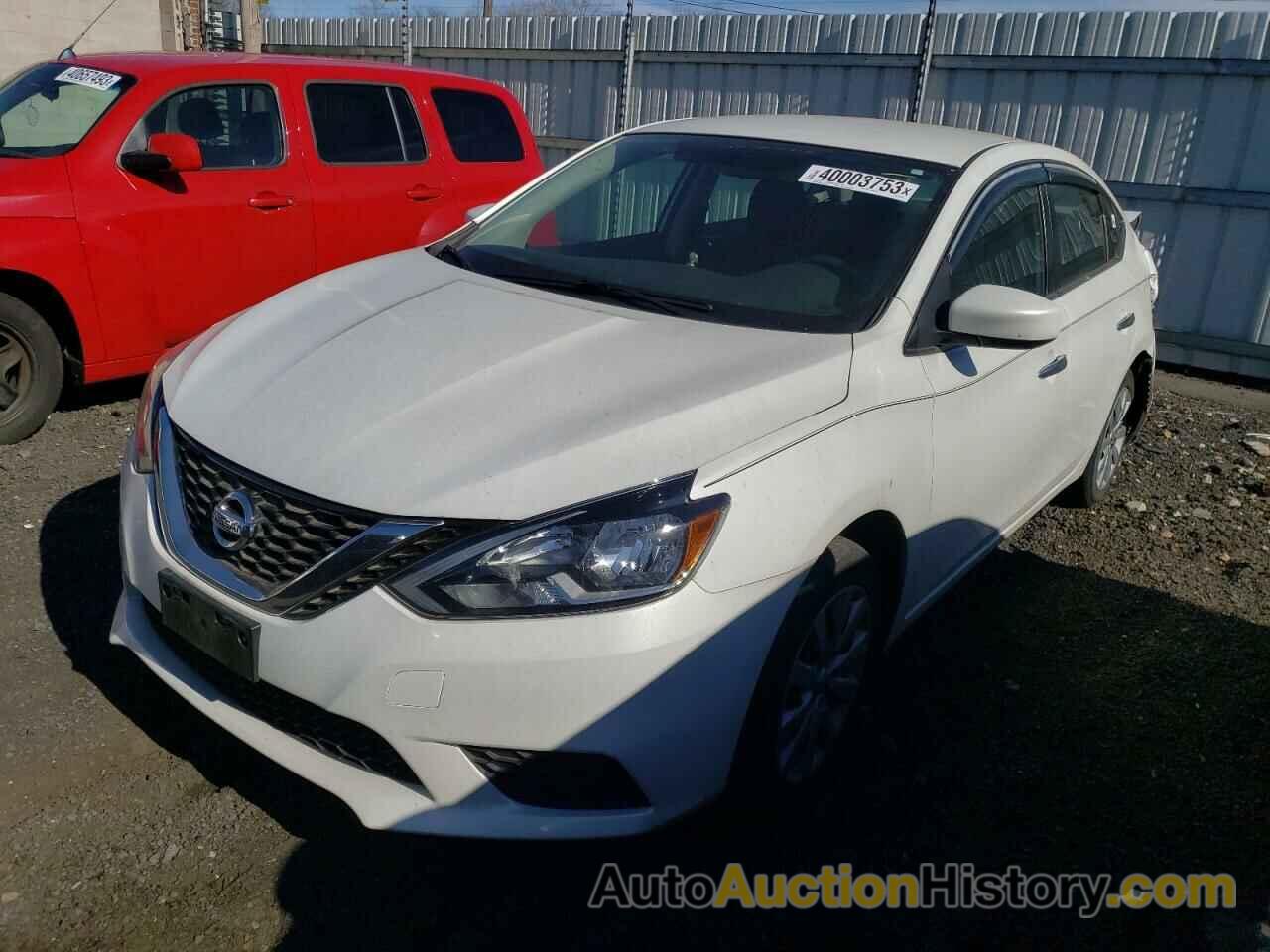 2016 NISSAN SENTRA S, 3N1AB7AP8GY317434