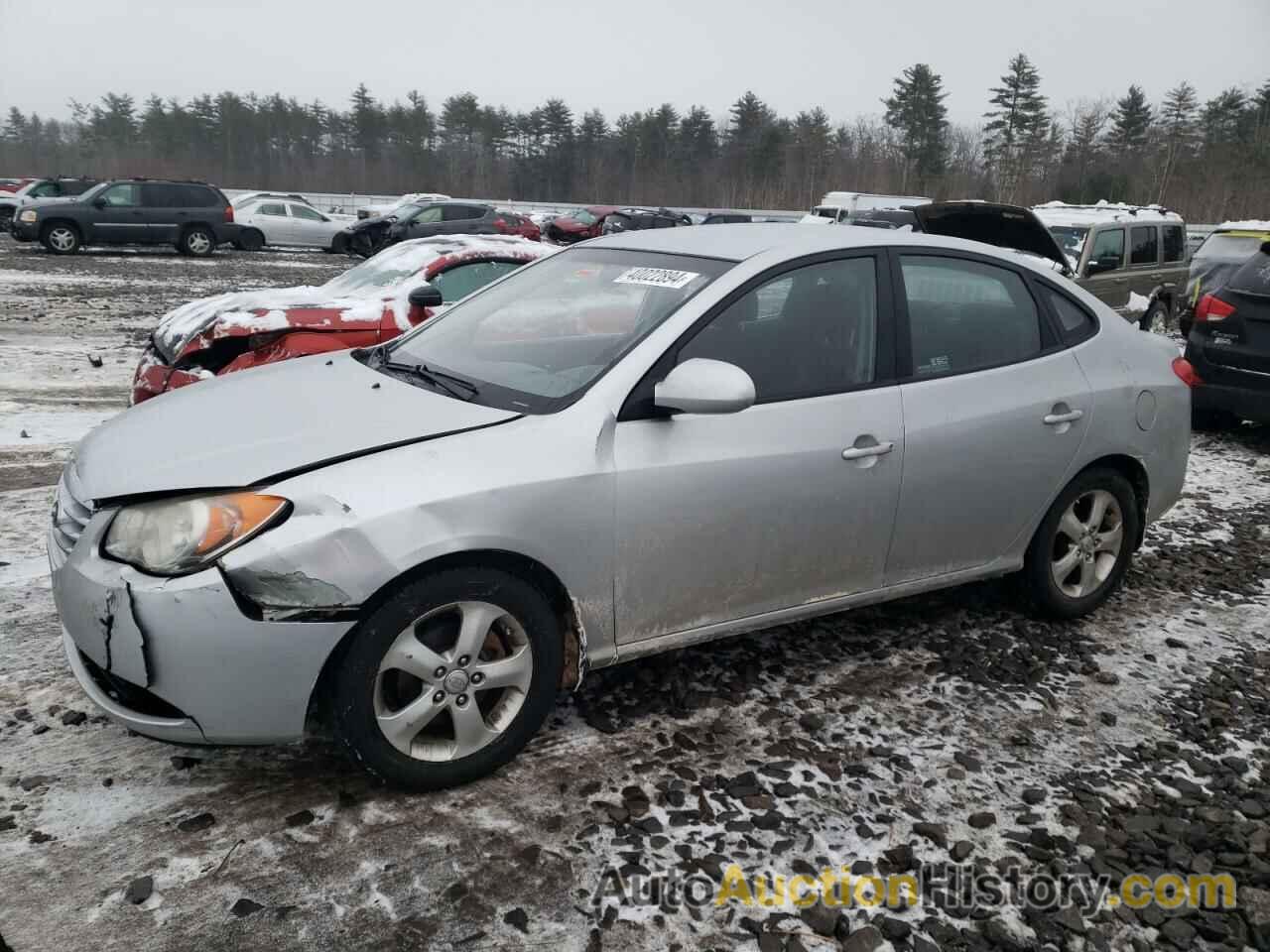 HYUNDAI ELANTRA BLUE, KMHDU4AD6AU847657