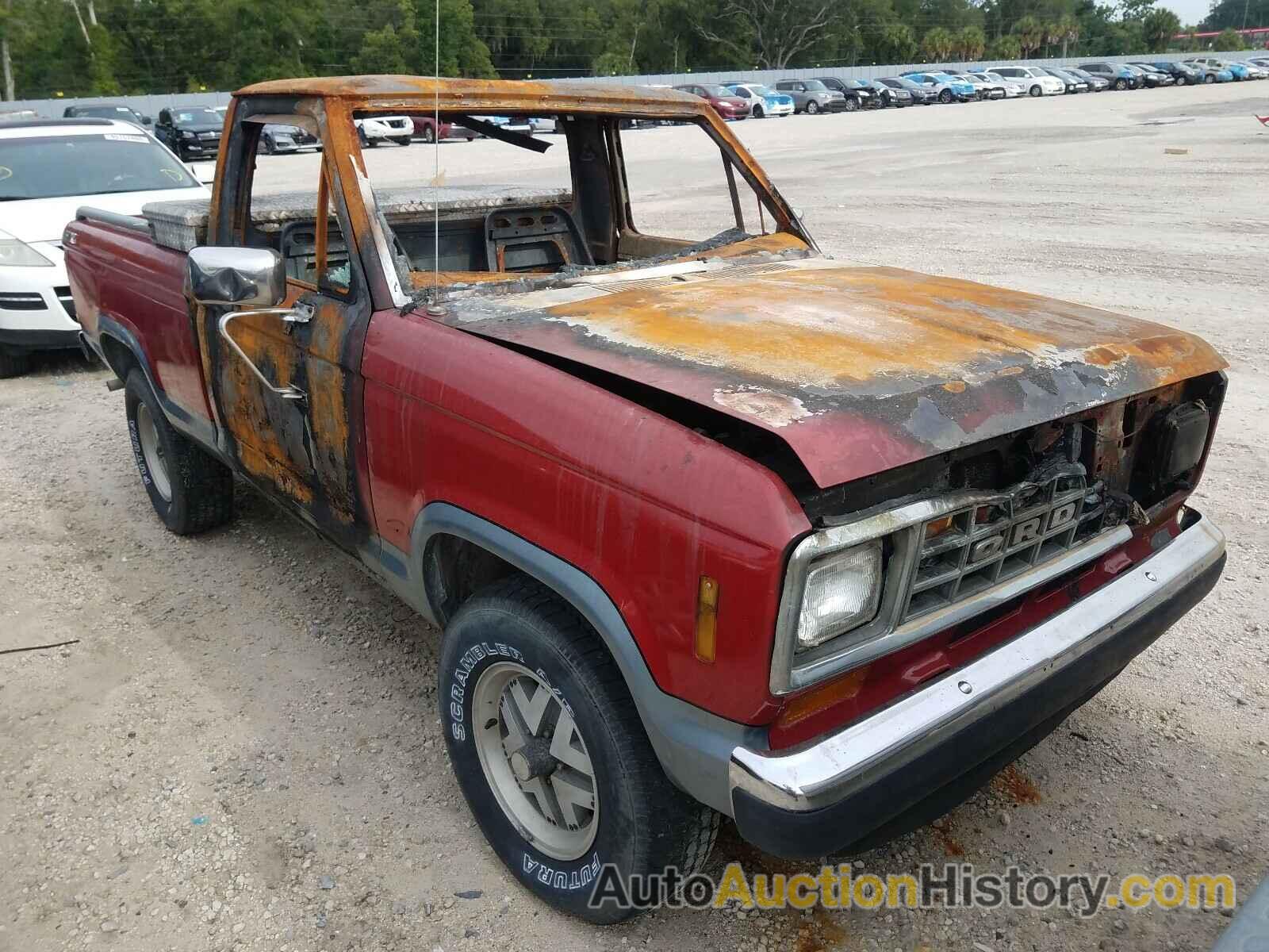 1986 FORD RANGER, 1FTCR11T4GUA52252