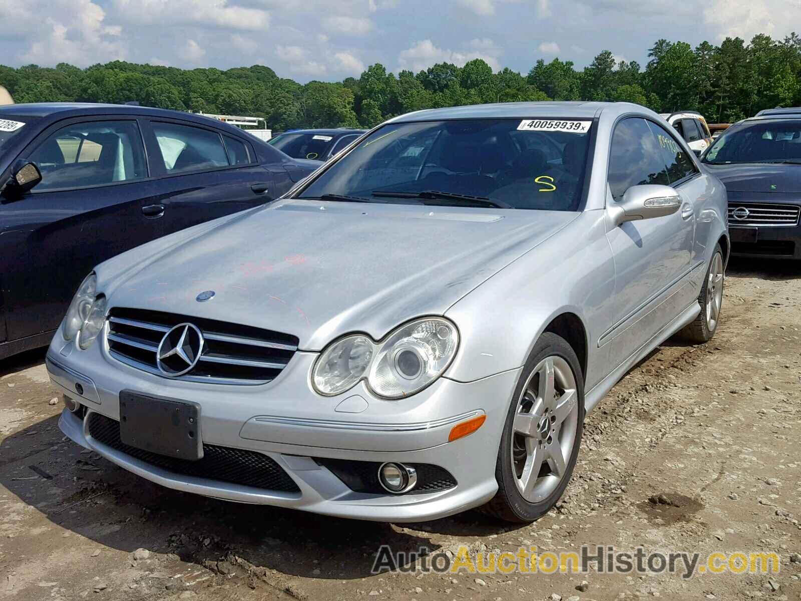 2006 MERCEDES-BENZ CLK 500, WDBTJ75H26F187568