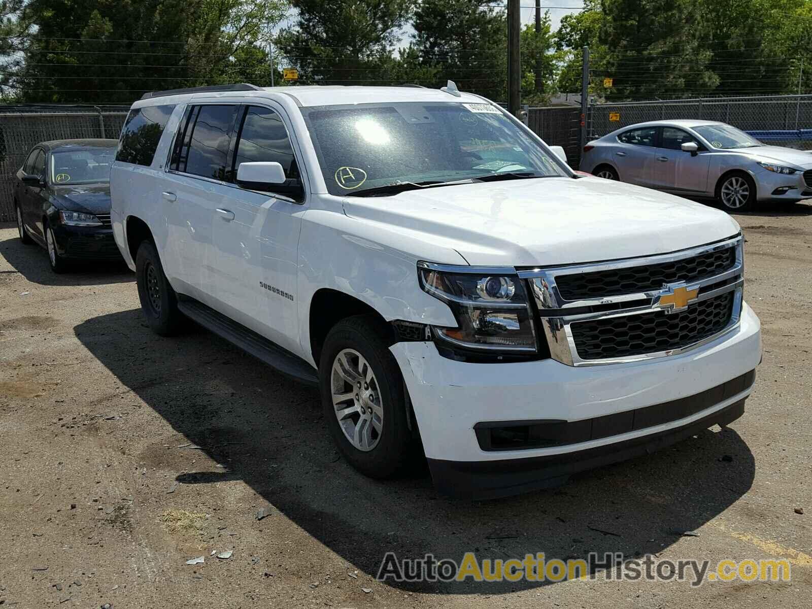 2017 CHEVROLET SUBURBAN K1500 LT, 1GNSKHKC3HR121225