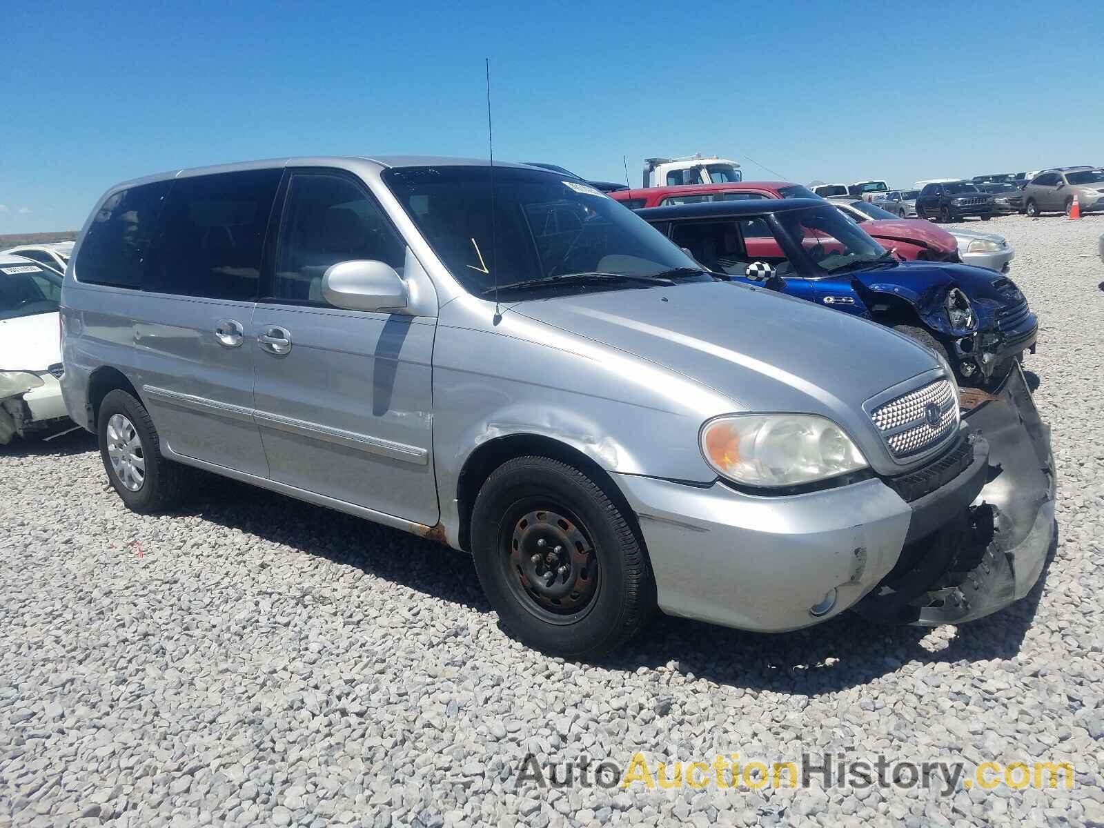 2004 KIA SEDONA EX, KNDUP131X46512584