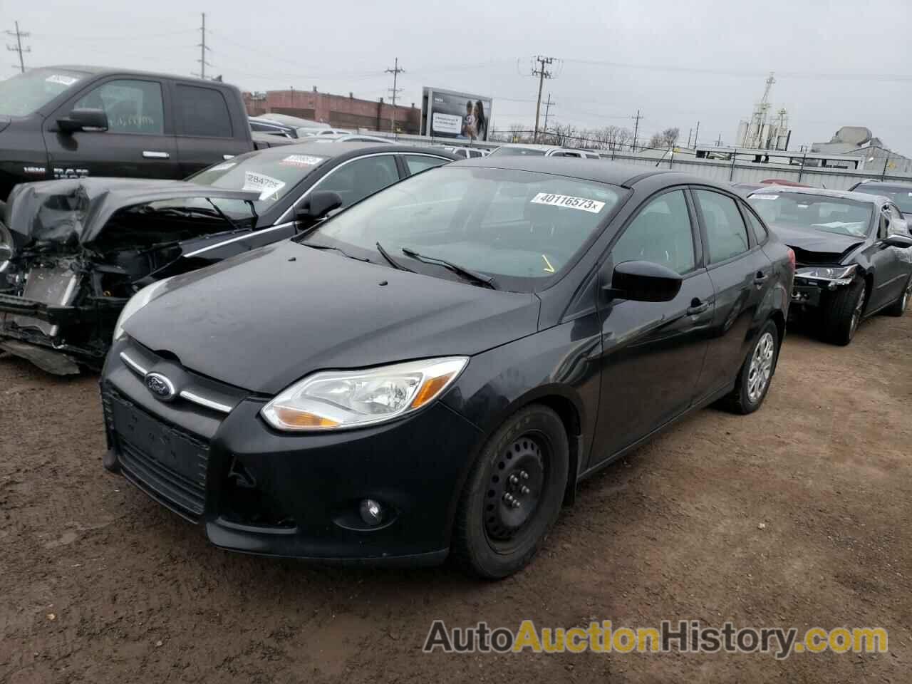 2012 FORD FOCUS SE, 1FAHP3F24CL387248