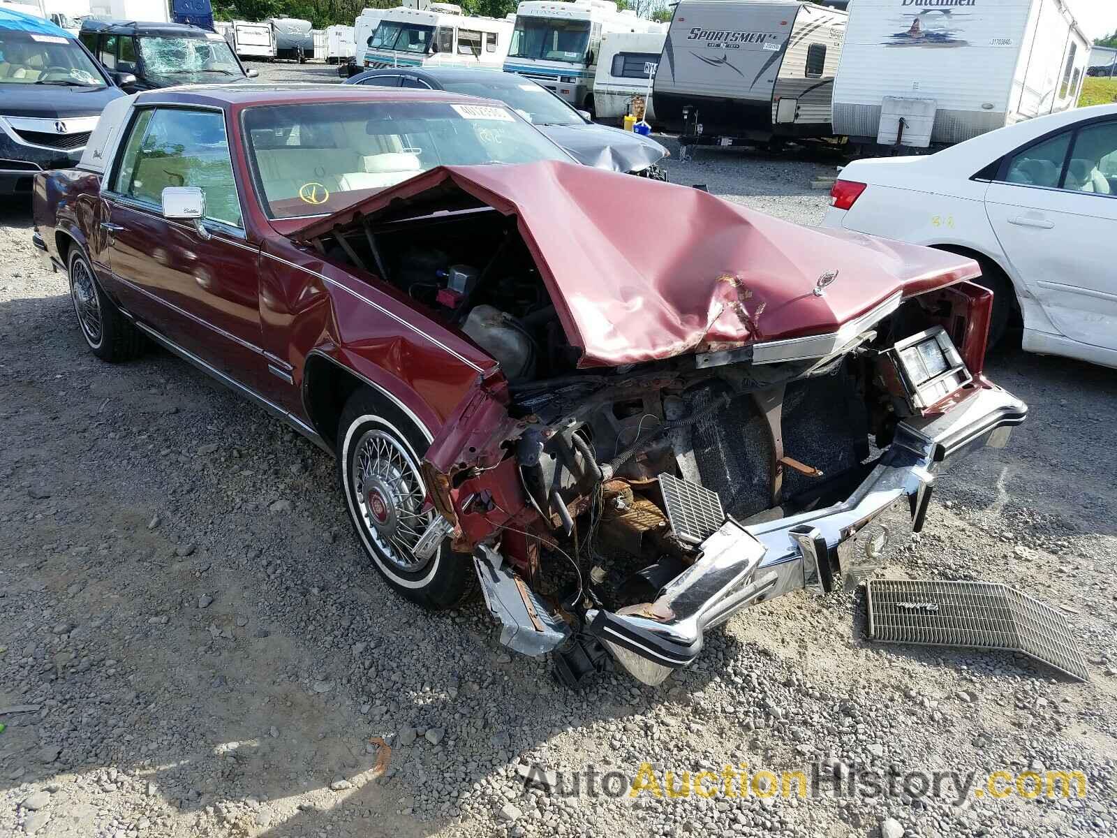 1983 CADILLAC ELDORADO, 1G6AL5781DE663643