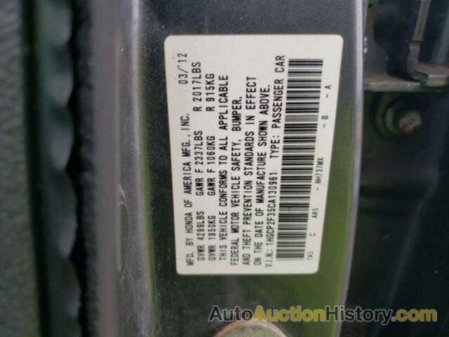 HONDA ACCORD LX, 1HGCP2F35CA130961