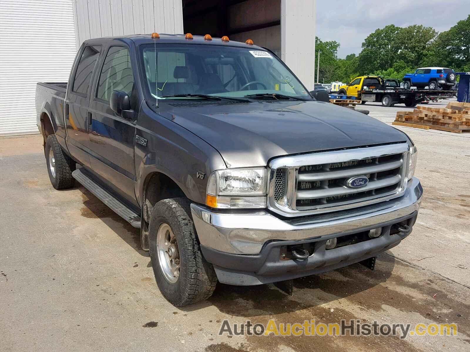 2004 FORD F350 SRW SUPER DUTY, 1FTSW31S54EB86863