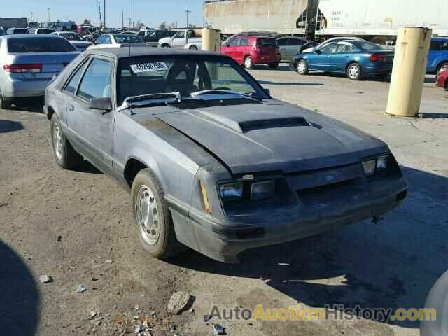 1985 FORD MUSTANG LX, 1FABP28M4FF251073