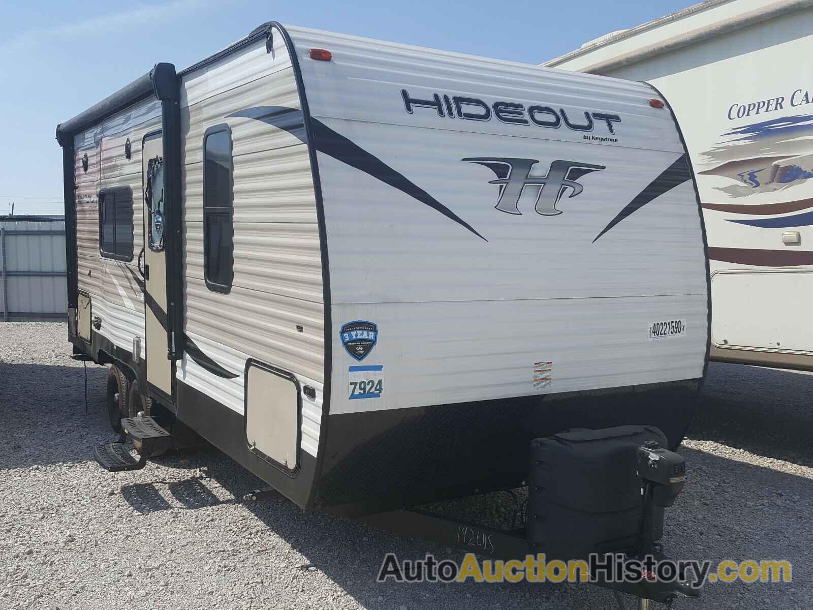 2019 KEYSTONE TRVL TRL, 4YDT19228K7242572