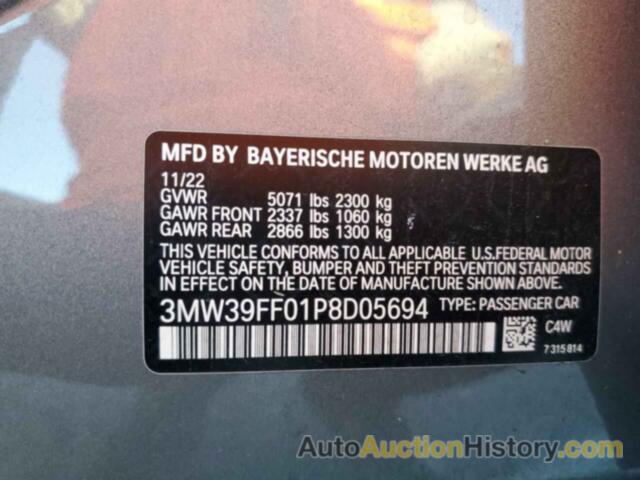 BMW 3 SERIES, 3MW39FF01P8D05694