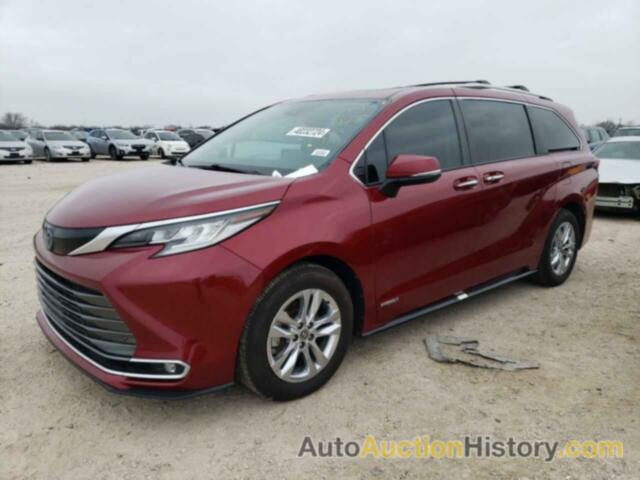 TOYOTA SIENNA LIMITED, 5TDZRKEC6MS016332