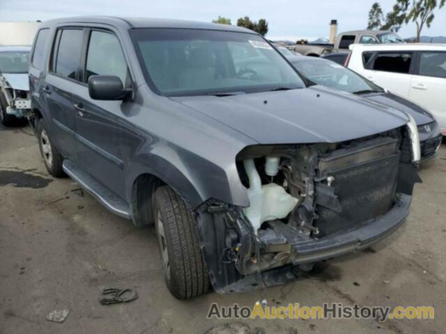 HONDA PILOT LX, 5FNYF3H25CB017584