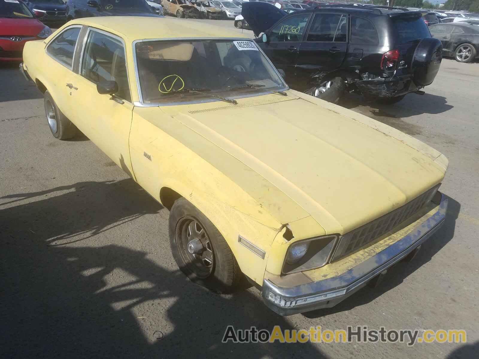 1976 CHEVROLET NOVA, 1X17D6L104290