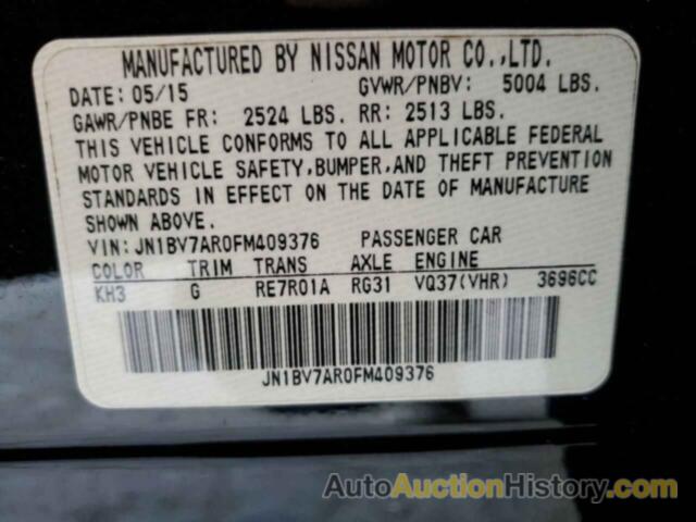 INFINITI Q50 BASE, JN1BV7AR0FM409376