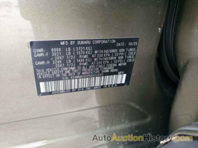 SUBARU ASCENT ONY ONYX EDITION, 4S4WMAHDXR3402983