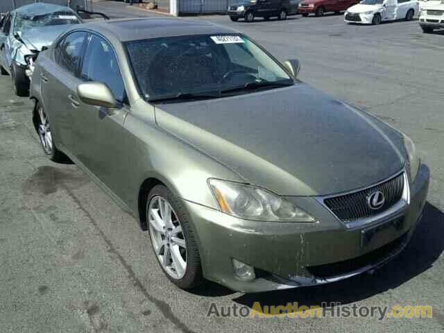 2006 LEXUS IS 250, JTHBK262365024939