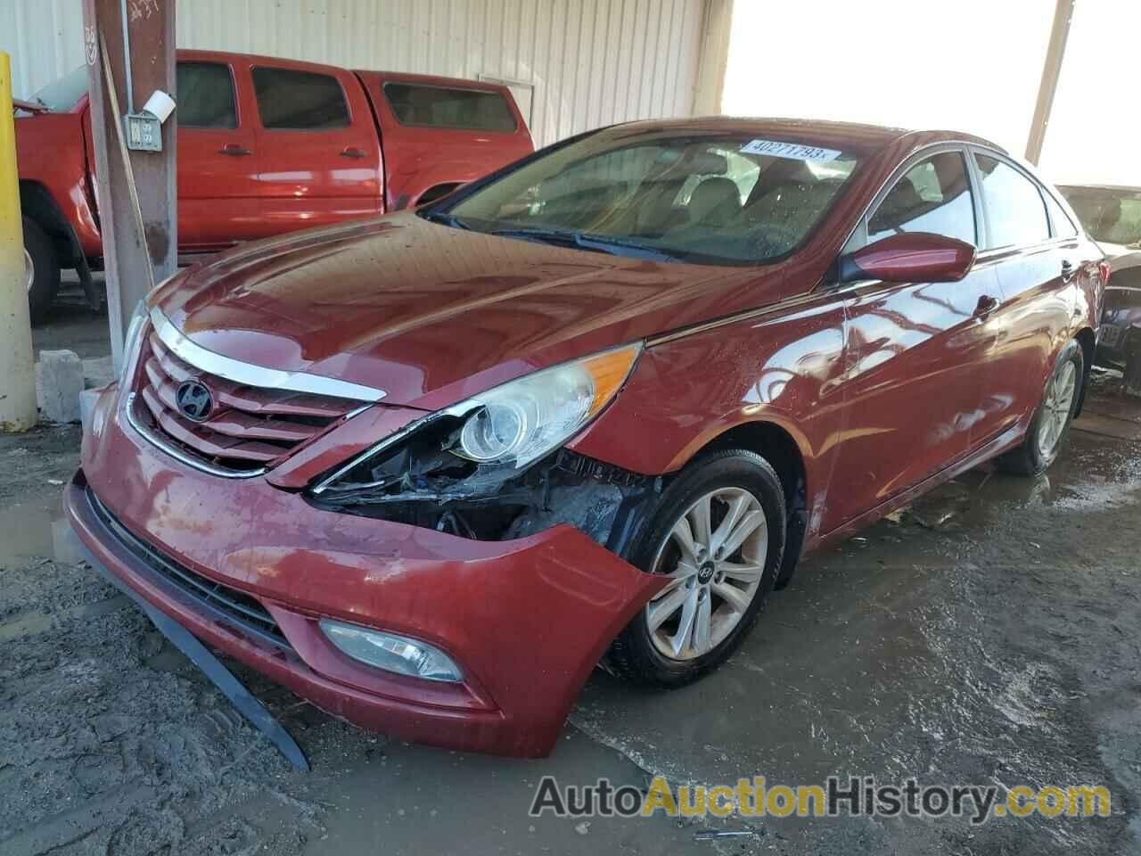 2013 HYUNDAI SONATA GLS, 5NPEB4AC7DH796805