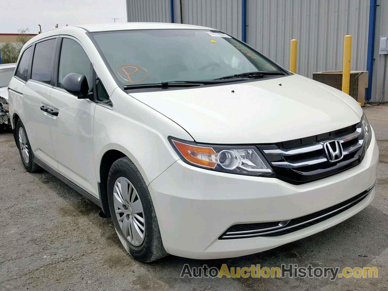 2016 HONDA ODYSSEY LX, 5FNRL5H2XGB100992