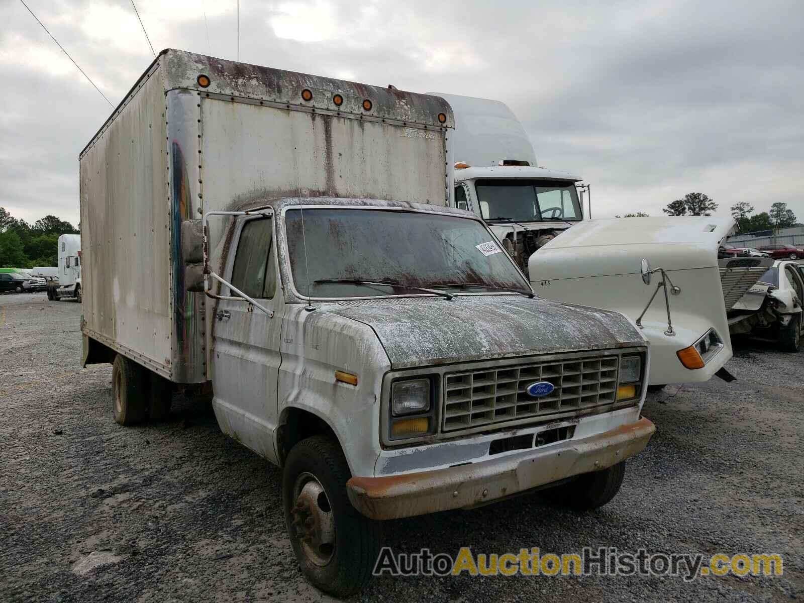 1989 FORD E350 E350 CUTAWAY VAN, 1FDKE37H1KHB30134