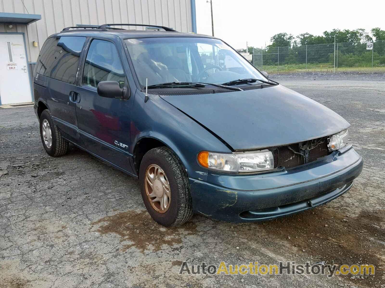 1997 NISSAN QUEST XE, 4N2DN1117VD845165