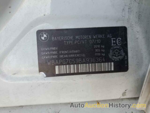 BMW 3 SERIES I, WBAPG7C59BA936364