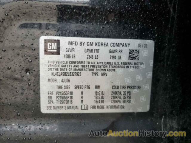 BUICK ENCORE PREFERRED, KL4CJASB2LB327923