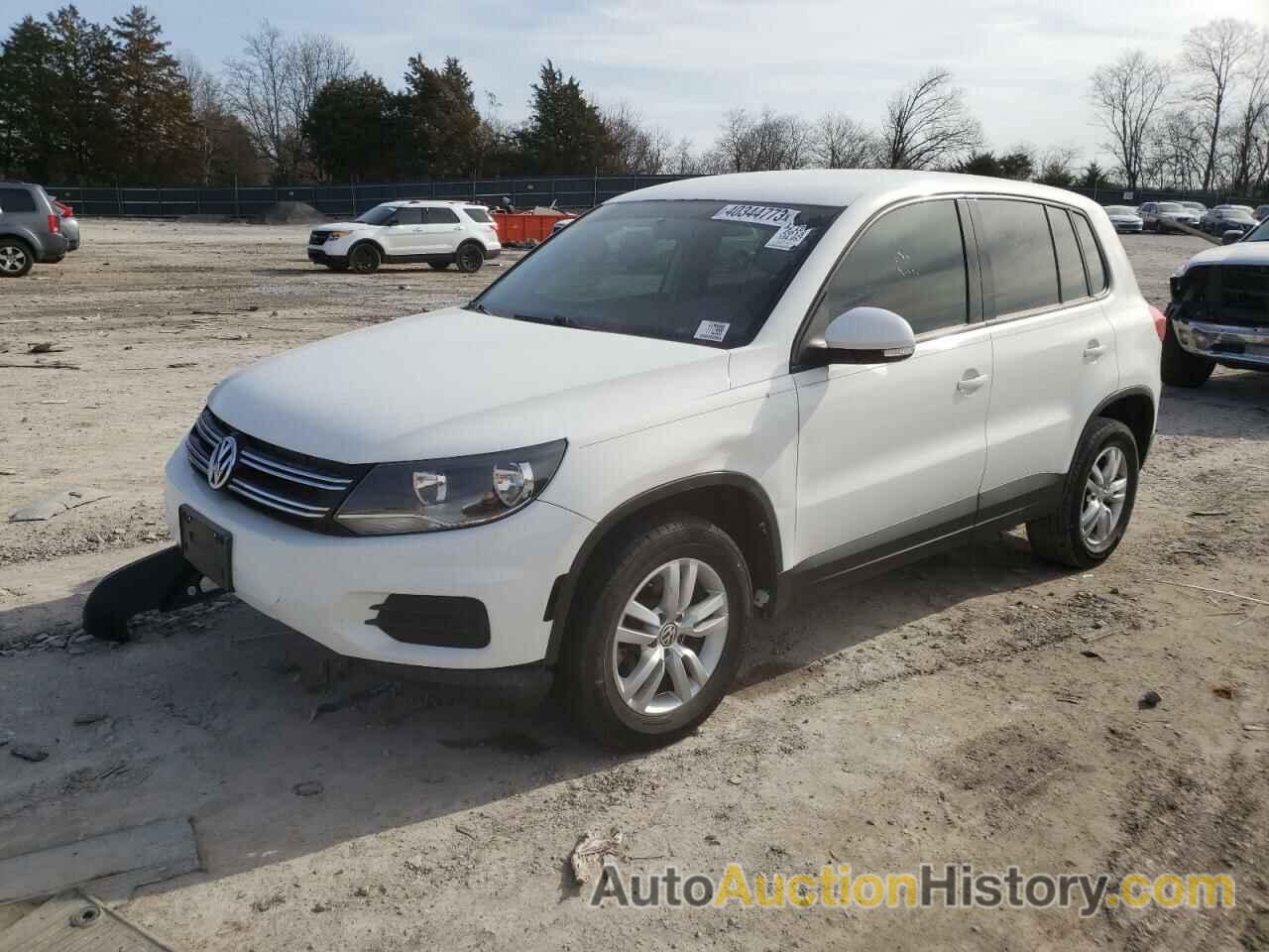 2013 VOLKSWAGEN TIGUAN S, WVGAV7AX4DW542548