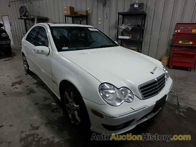 2007 MERCEDES-BENZ C230, WDBRF52H47F929331