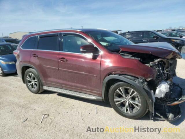 TOYOTA HIGHLANDER XLE, 5TDKKRFH1GS146080