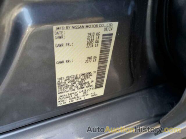 NISSAN ALTIMA 2.5, 1N4AL3AP4FC145225