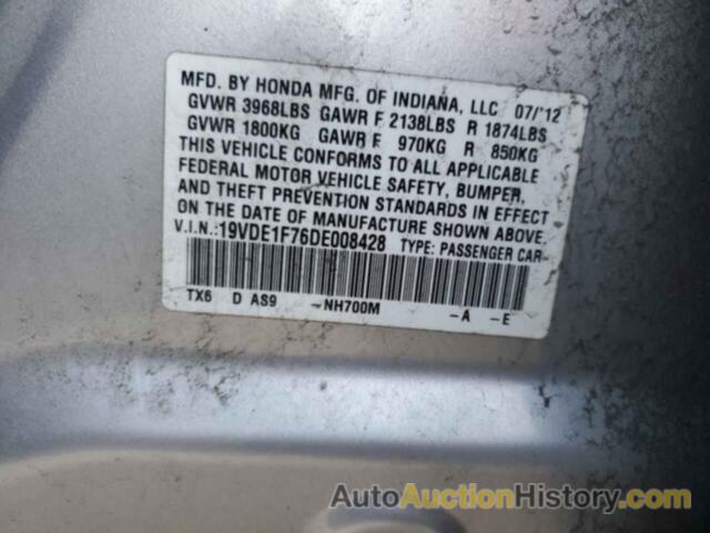 ACURA ILX 20 TECH, 19VDE1F76DE008428